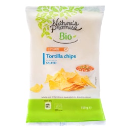 NATURES PROMISE BIO | Τσιπς Τορτίγια Bio Αλάτι 150g