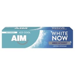 AIM | WHITE NOW | ΟΔΟΝΤΟΚΡΕΜΑ ICE MINT 75 ML