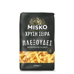 MISKO | Μακαρόνι Πλεξούδες Χρυσή Σειρά 500g