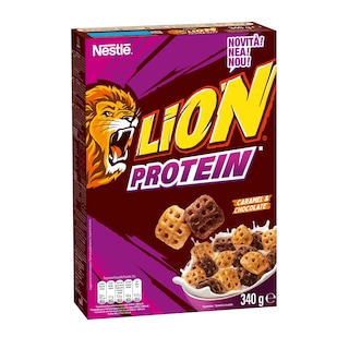 LION | Δημητριακά Protein Καραμέλα Σοκολάτα 340g