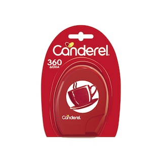 CANDEREL | Υποκατάστατο Ζάχαρης 360 Δισκία 31gr