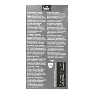 GONDOLIERE | Κάψουλες Καφέ Espresso Ristretto 20x5.5g