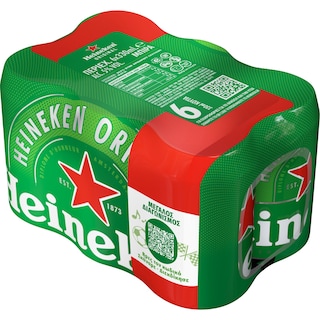 HEINEKEN | Μπύρα Lager Κουτί 6x330ml