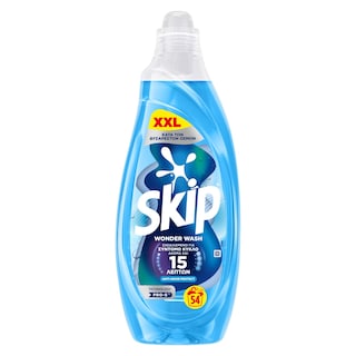 SKIP | Yγρό Πλυντηρίου Ρούχων Wonder Wash Anti Odor Protect 54 Μεζούρες