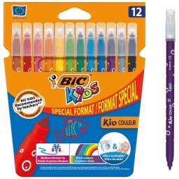 BIC | Μαρκαδόροι Kids Couleur 12 Τεμάχια
