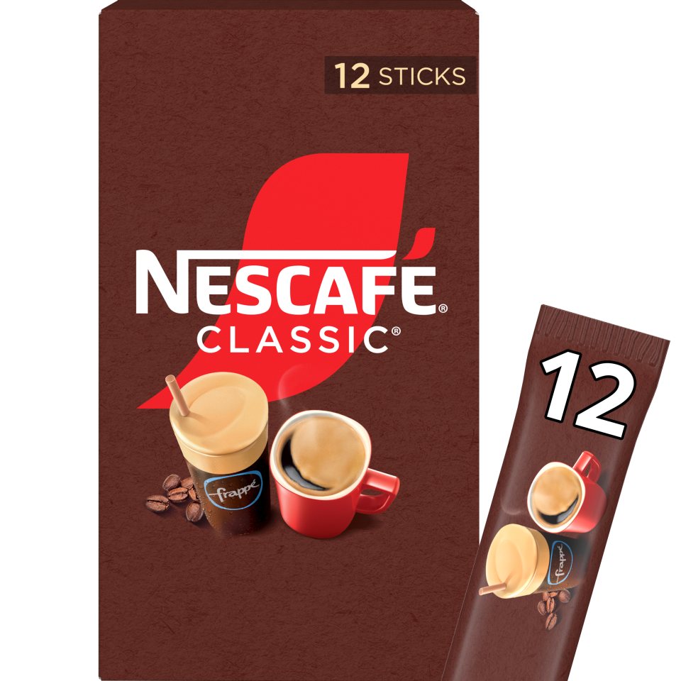 NESCAFE Στιγμιαίος Καφές Sticks 12x2g