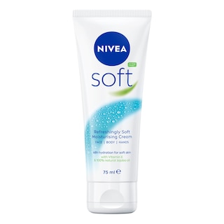 NIVEA | Eνυδατική Κρέμα Soft Tube 75ml