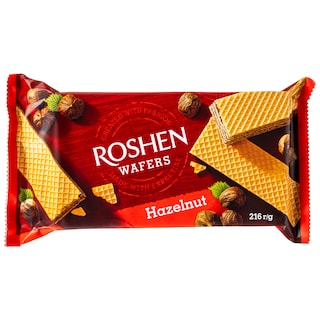 ROSHEN | Γκοφρέτα Φουντούκι 216g