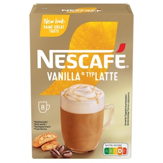 NESCAFE | GOLD | NESCAFE GOLD VANILLA LATTE 8S.148G