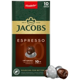 JACOBS | Κάψουλες Καφέ Espresso Intenso 10x5.2g