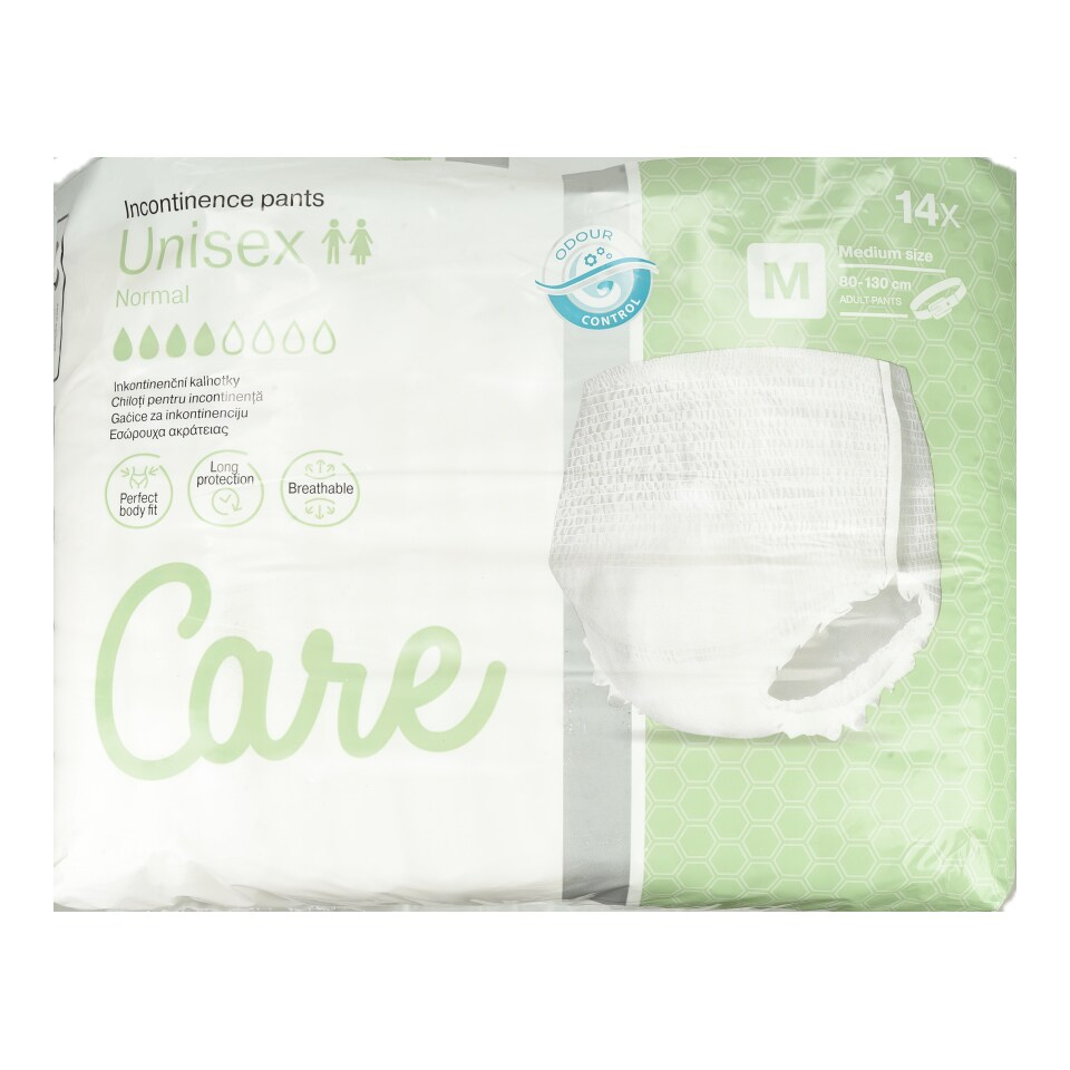 CARE Εσώρουχα Ακράτειας Unisex Medium 14 Τεμάχια