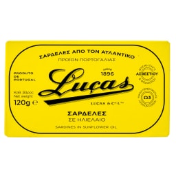 LUCAS | Σαρδέλες σε Ηλιέλαιο 90g