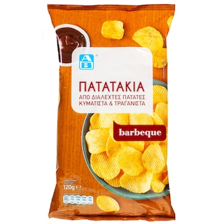 ΑΒ | Τσιπς Barbeque Κυματιστά 120g