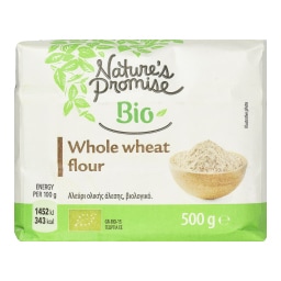 NATURES PROMISE BIO | Αλεύρι Ολικής Άλεσης Bio 500g