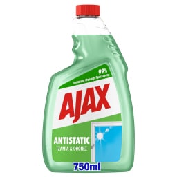 AJAX | Καθαριστικό Τζαμιών Antistatic Ανταλλακτικό 750ml