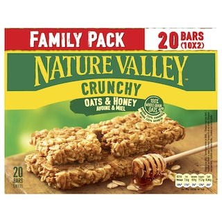 NATURE VALLEY | Μπάρες Δημητριακών Crunchy Βρώμη Μέλι 10x42g