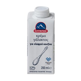 ΟΛΥΜΠΟΣ | Κρέμα Γάλακτος Light 12% 3x200ml