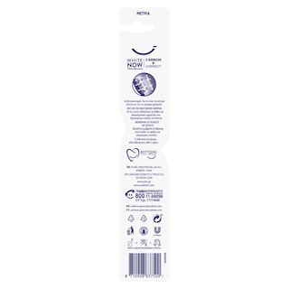 AIM | Οδοντόβουρτσα White Now Carbon + Correct Μέτρια 1 Τεμάχιο