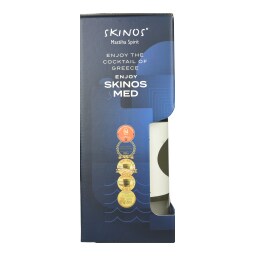 SKINOS | Λικέρ Μαστίχα 700ml + Med Ποτήρι