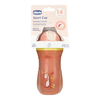 CHICCO | Κύπελλο Sport Cup 14m+ Ροζ 1 Τεμάχιο