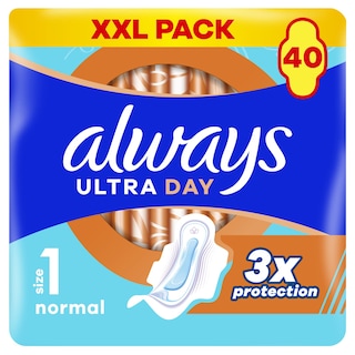 ALWAYS | Σερβιέτες Ultra Normal Plus 40 Τεμάχια