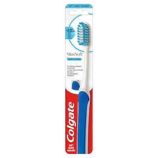 COLGATE | SLIM SOFT | Οδοντόβουρτσα Slim Soft Ultra Compact Head Μαλακή 1 Τεμάχιο