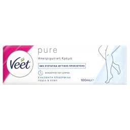 VEET | Αποτριχωτική Κρέμα Pure Ευαίσθητες Επιδερμίδες 100ml