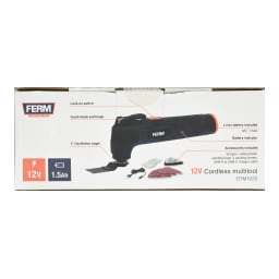 FERM | Πολυεργαλείο Ασύρματο 12V 1.5Ah 1 Τεμάχιο