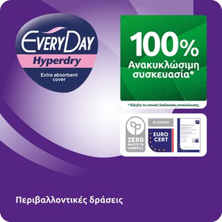 EVERY DAY | Sanitary Pads Hyperdry Extra Long Ultra Plus 18 Pieces
