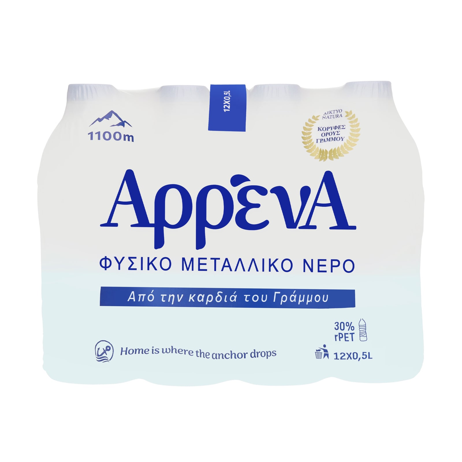 ARENA Νερό Φυσικό Μεταλλικό 12x500ml