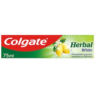 COLGATE | HERBAL WHITENING | Οδοντόκρεμα Herbal White 75ml