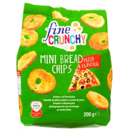 FINE CRUNCHY | Mini Bread Chips Pizza 200g