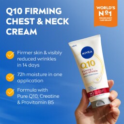 NIVEA | Κρέμα Λαιμός Ντεκολτέ Q10 Firming Anti-Wrinkle 200ml