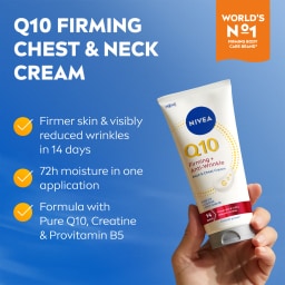 NIVEA | Κρέμα Λαιμός Ντεκολτέ Q10 Firming Anti-Wrinkle 200ml