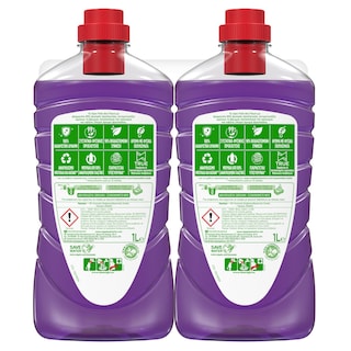 AJAX | Υγρό Καθαρισμού Fete Des Fleurs Άνθη Πασχαλιάς 1lt 1+1 Δώρο