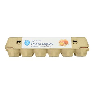 ΑΒ ΕΠΙΛΟΓΗ | Φρέσκα Αυγά Αχυρώνα Μεσαία 12 Τεμάχια