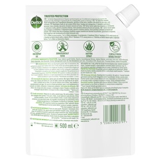 DETTOL | Κρεμοσάπουνο Αντιβακτηριδιακό Aloe Vera Ανταλλακτικό 500ml