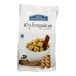 ΚΟΥΛΤΟΥΡΑΚΙΑ | Κουλούρια Κανέλα Γαρύφαλλο Μαύρη ζάχαρη 180g