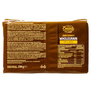 EMMA | Φρυγανιές Σίκαλης Ολικής Άλεσης 250g