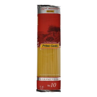 PRIMO GUSTO | ΜΑΚΑΡΟΝΙΑ ΣΠΑΓΓΕΤΙΝΗ No 10 500 GR