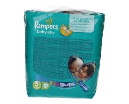 PAMPERS | BABY DRY | DIAPERS JUNIOR 11 - 25 KGR No 5 23PIECES