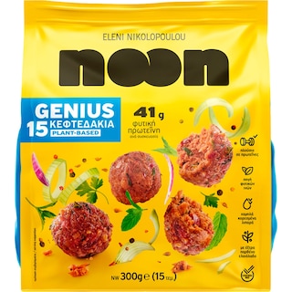ΝΙΚΟΛΟΠΟΥΛΟΥ | Noon Genius Φυτικά Κεφτεδάκια Vegan 300g