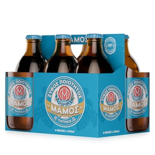 ΜΑΜΟΣ | Μπύρα Pilsener Retro Φιάλη 6x330ml