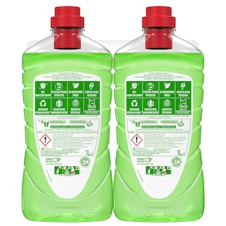 AJAX | Υγρό Καθαρισμού Fete des Fleurs Λουλούδια Άνοιξης 2x1lt 80% στο 2o