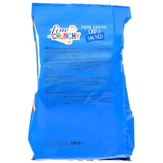 FINE CRUNCHY | Mini Bread Chips Αλάτι 200g