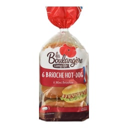 LA BOULANGERE | Ψωμάκια Brioche Mini Hot Dog 270g