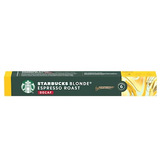 STARBUCKS | Κάψουλες Καφέ Espresso Blonde Decaf 10x5.5g