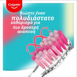 COLGATE | Οδοντόβουρτσα Twister 4 Τεμάχια
