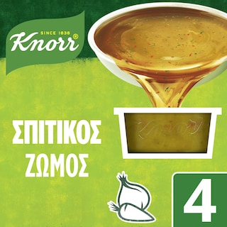 KNORR | ΣΠΙΤΙΚΟΣ | Σπιτικός Ζωμός Λαχανικών 112g