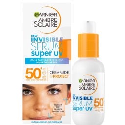 AMBRE SOLAIRE | Αντηλιακό Προσώπου Invisible Serum Super UV SPF50+ 30ml
